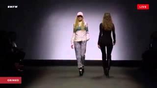 Alex #2amodels during Grinko Fall Winter 2015 - 2016 Full Fashion Show   Exclusive