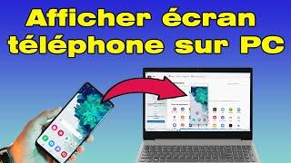 Comment afficher l’écran de son téléphone Android sur pc