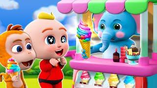 Baby Love Ice Cream | Simple Animal Sounds + More Nursery Rhymes & Baby Songs