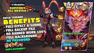 UPDATE! | Sun Collector Wicked Flames Skin Script No Password | Full Effect & Full Sound | MLBB