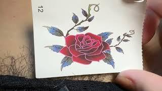 TEMPORARY TATTOOS | MAGIC TATTOOS - BEAUTIFUL FLOWERS