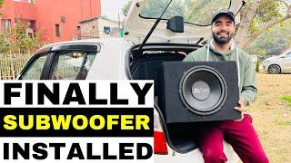 Finally SUBWOOFER Installed in My Alto K10  | JBL 1500 watts | MEHRA VLOGS