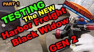 Reviewing Harbor Freight's New BLACK WIDOW 2.0 HTE with Rear Fan & Fluid Controls