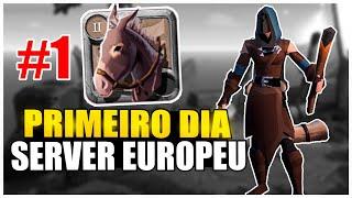 COMEÇANDO DO ZERO NO SERVIDOR EUROPEU #1!! Albion Online