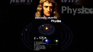 Newton's gravity  #gravity #newton #physics