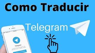 Como Traducir Mensajes de Telegram