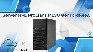 Server HPE ProLiant ML30 Gen11: Review