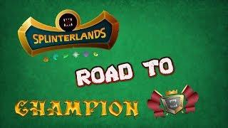 Splinterlands - Road to Champion #000 - Rules and Goal