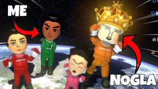 My first time playing Mario Kart with Nogla...
