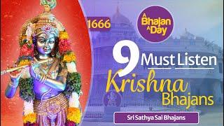 9 Must Listen Krishna Bhajans | Popular Bhajans