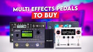 5 Must Have Multi Effects Pedals To Buy