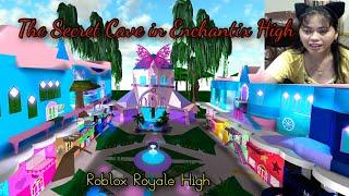 The Secret Hidden Cave in Enchantix High You Can Find a Thousands of Diamonds | Royale High /#Roblox