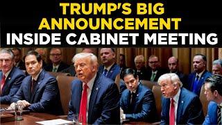 Trump LIVE | ‘American Army Will…’ Trump Drops BOMBSHELL, ‘Shocks’ Cabinet | Trump Latest News