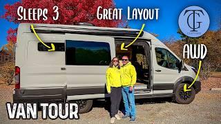 DREAM VAN BUILD Ford Transit TRAIL Camper Conversion W/Hidden Shower & Toilet