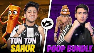 Tung Tung Sahur Vs Poop Man  Crazy Clash Squad Battle Who Will Win ? - Garena Free Fire
