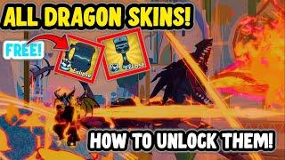 How to Unlock ALL Dragon Skins in Blox Fruits!