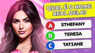 SUPER QUIZ DA TETÉ  O Quanto você sabe sobre a Teté?