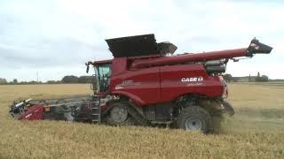 Caseih  Axial-Flow 9250 e BY MacDon una barra che fa la differenza