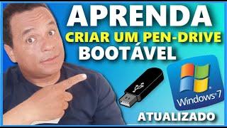 Como CRIAR UM PENDRIVE BOOTÁVEL com WINDOWS 7