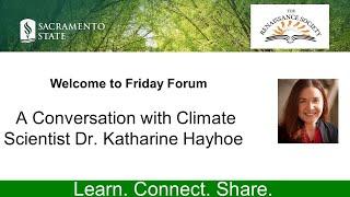 A Conversation with Climate Scientist Dr. Katharine Hayhoe