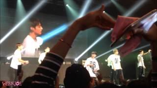 [FANCAM] 150606 BTS THE RED BULLET IN MALAYSIA - (ORIGINAL VERSION) ENDING+VMIN MOMENT #방탄소년단