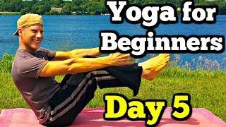 Day 5 - Yoga Abs and Core - 7 Day Beginner Yoga Challenge #7dayyogachallenge