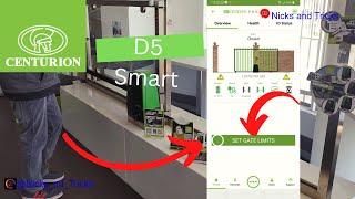 how to Set Limits on a Centurion D5 Smart Gate Motor