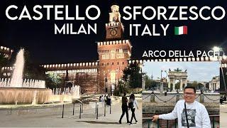 CASTELLO SFORZESCO | ARCO DELLA PACE | MILAN ITALY 