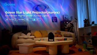 Govee Star Light Projector (Aurora) - Enchanted Nights Under Aurora Lights