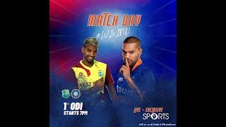Match-Day in the Caribbeans #WIvIND  LIVE & Exclusive