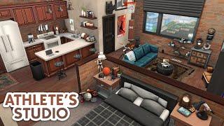 Athlete's Studio Apartment  // The Sims 4 Speed Build: Apartment Renovation