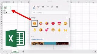 How To Insert Emojis In MS Excel