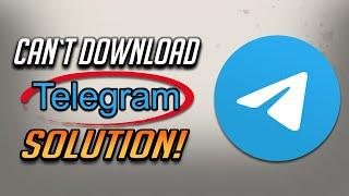 How To Fix Can't Download Telegram App Error On Google Play Store | Android - [2024]