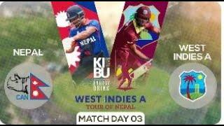 Nepal Vs West Indies A | Tour of Nepal | Match 03 | 1 May 2024 | #NepalVsWestIndiesA #ktvforsports