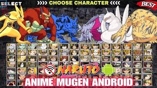 NARUTO SHIPPUDEN STORM 5 MUGEN ANDROID (BEST CHARACTERS ULTIMATE JUTSU) Anime Mugen ANDROID