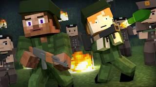 Steve Went To The Army - Alex and Steve Life (Minecraft Animation)