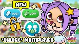 UNLOCK **MULTIPLAYER MODE** + LEARN HOW TO PLAY WITH OTHER PLAYERS IN AVATAR WORLD 