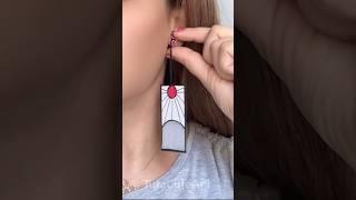 Perfect gift idea for demon slayer fans  Tanjiro earrings