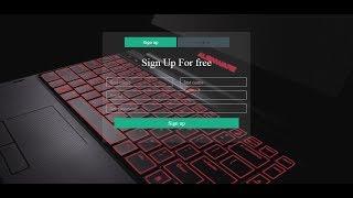 Bootstrap Signup Form Code - Signup Form Using Bootstrap - Sign up Form Using Bootstrap Source code