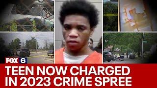 2023 Milwaukee summer crime spree; teen now charged | FOX6 News Milwaukee