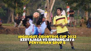 Highlight Cisontrol Cup 2023 Kertajaga VS Sindangjaya 2 - 1