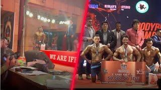 Mr. Bangladesh 2022 170+ cm Men's physique category Final . Alamin Sazib , Jahid Hasan Shuvo