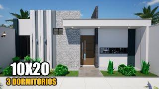 CASA MODERNA Y HERMOSA 10X20 LUIS ARQ 2024