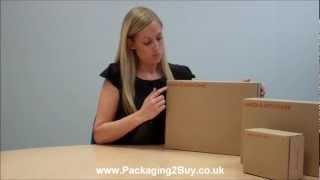 cardboard postal boxes