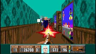 Oldfartenstein 3D - E1M1: Serpens 1 (2022) [Wolfenstein 3D Mod]