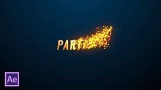 Лого и Текст из частиц в After Effects (Particles Logo and Text in After Effects)