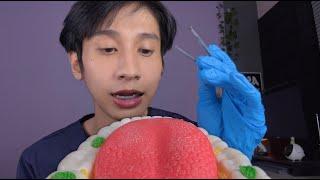 ASMR หมอทำความสะอาดฟันและช่องปากของคุณ Dentist Cleans Your Teeth (roleplay)