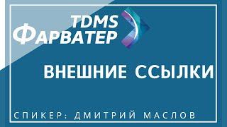 Внешние ссылки в TDMS Фарватер