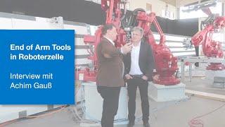 Hannover Messe - End of Arm Tools in Roboterzelle! - Zimmer Group