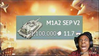 The most DEMOCRATIC GRIND [Using M1128, M1 KVT Abrams]  The LOOONGEST Grind for M1A2 SEP V2 !!!